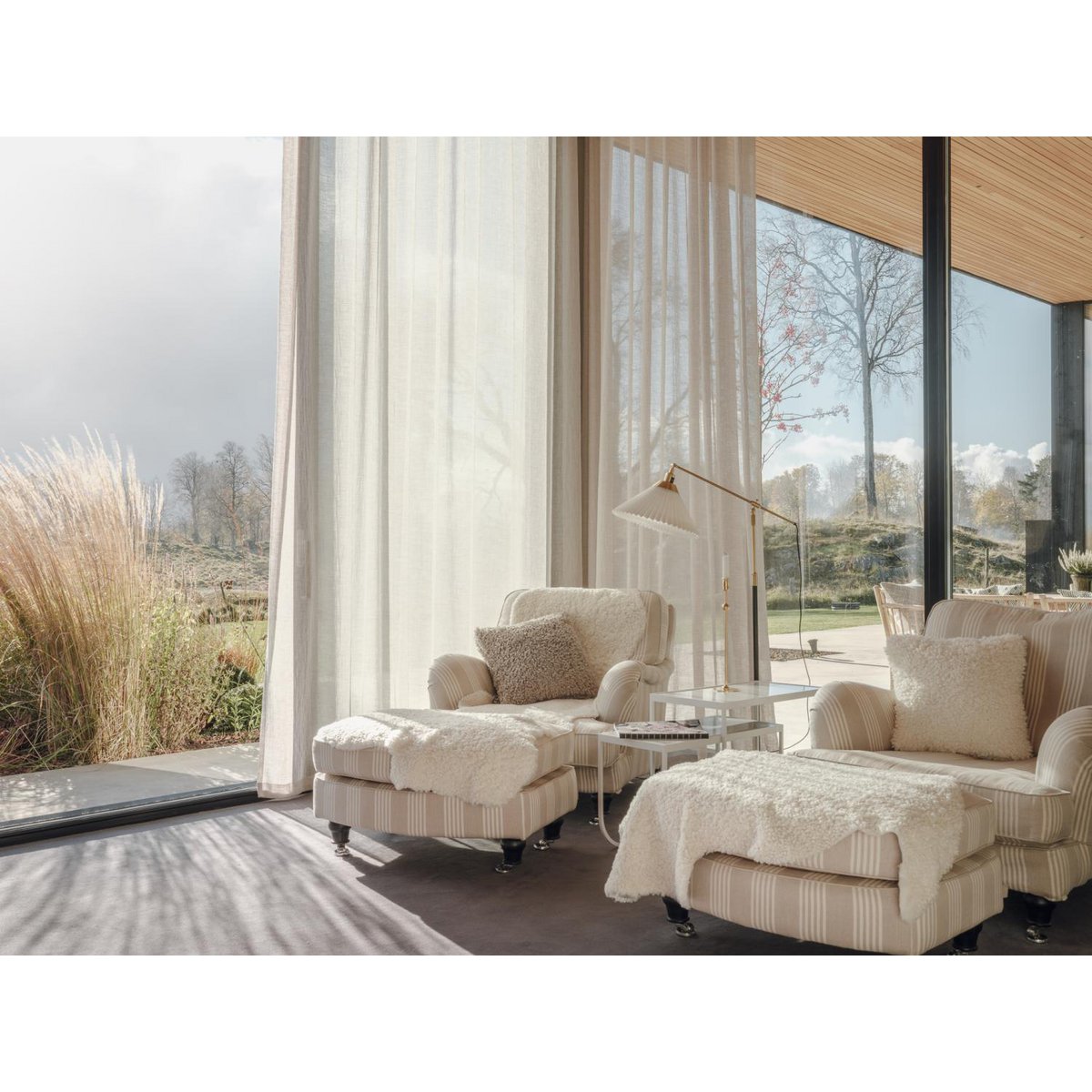 Piel de oveja rizada Beige