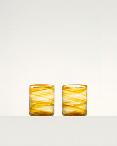Water Glasses Orange