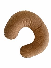 Oppustelig ammepude i naturkork