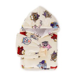 Vitapur - Hoodie deken + sokken kind - Uil