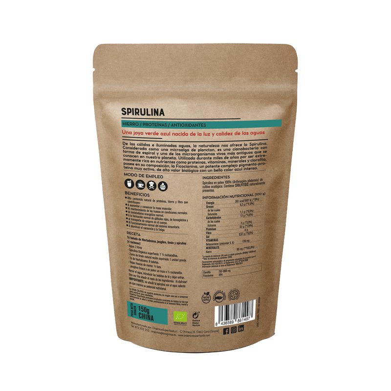 Organic Spirulina powder - 150g