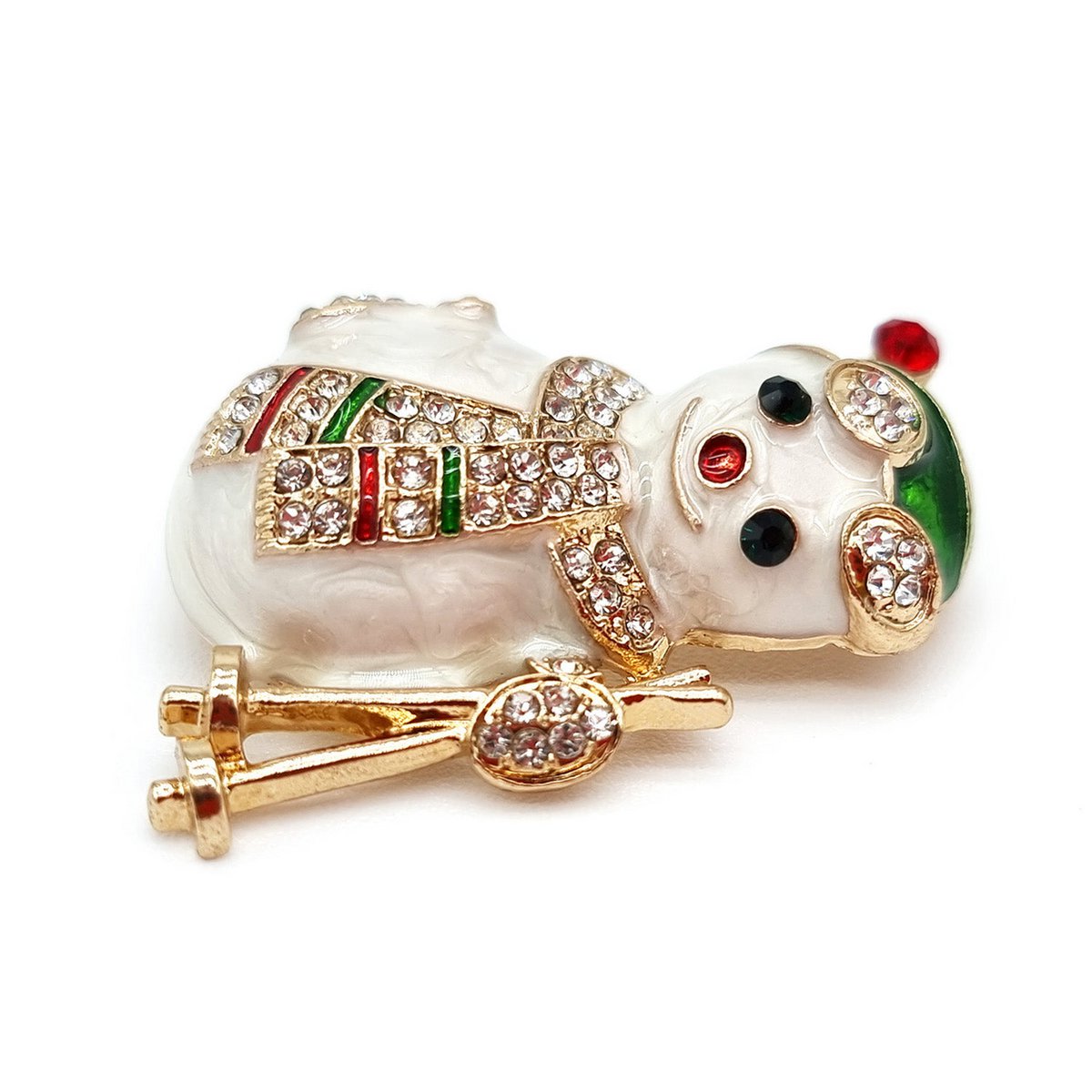 Brooch - Snowman