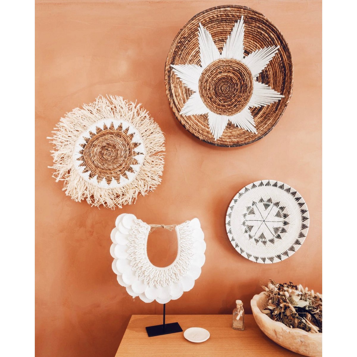 Décoration murale soleil Nusa