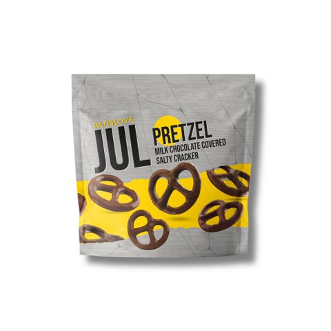Krakelingsmelk chocolade bedekte cracker, 110 g