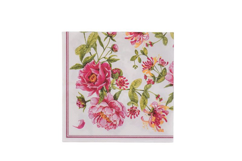 Tovaglioli di carta Peonia 20 pz Isabelle Rose