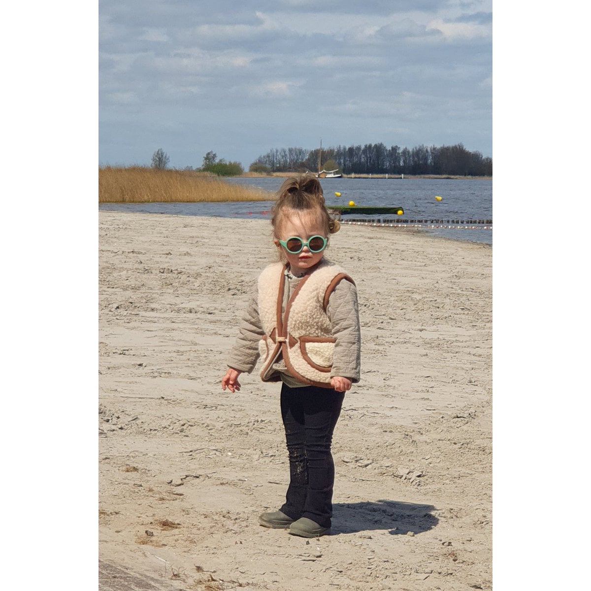 Occhiali da sole per bambini Lenny 3-7 anni - taglia M - Verde