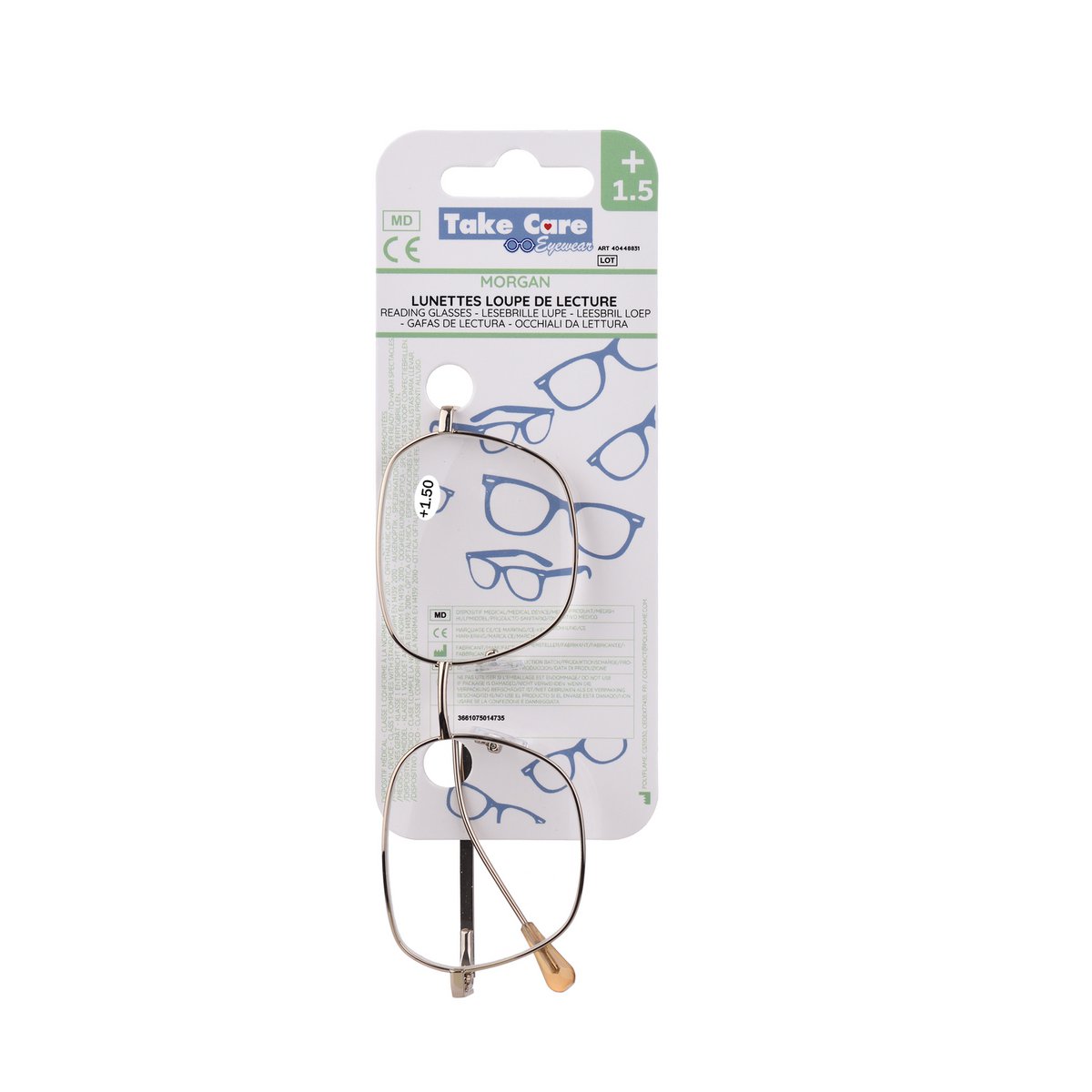 Okulary do czytania – Morgane Metal +1,5