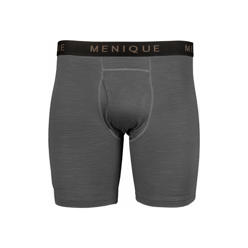 Męskie bokserki Merino 160 w zestawie 2 sztuk Perfect szary/czarny
