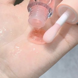 Wasser-Licht-Lipgloss-Feuchtigkeitscreme, transparenter Gelee-Spiegel, Fruchtkristall-Lippenöl, klar, feuchtigkeitsspendend, aufpolsternd, koreanisches Lippenpflege-Make-up