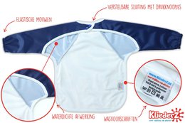 Ærmet hagesmæk Racing Bananas - baby/småbørns hagesmæk