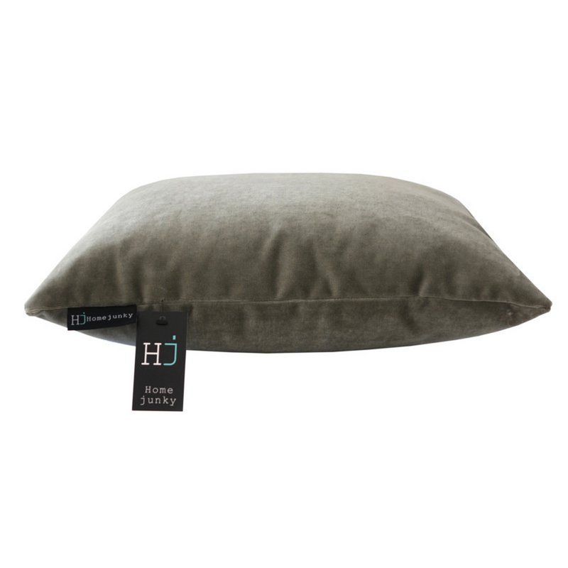 159 Kussen Velvet Warm Grey 45x45