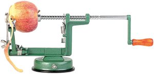 Rosenstein & Söhne apple peeling machine: professional apple peeler and slicer (apple machine)