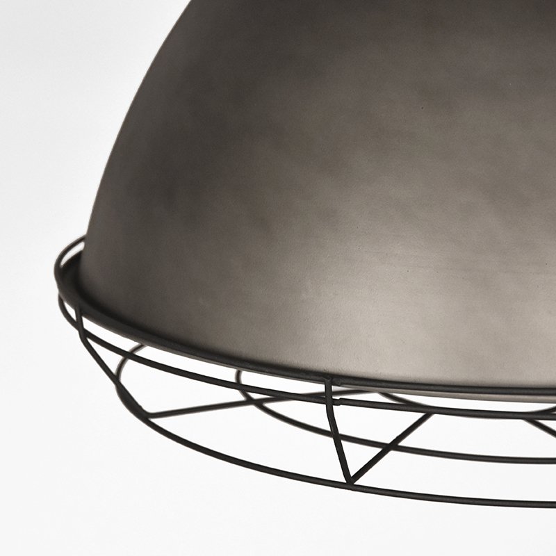 Hazer Spot pendel - Brændt stål - Metal 47 x 52 x 47 cm