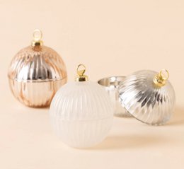Christmas Ball Candle Small