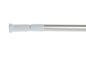 Gardinenstange aus Aluminium, 3 x 3 x 110/220 cm, ausziehbar, PB191013