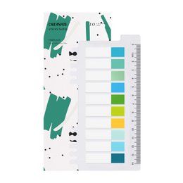 Emerald | Ordinate adhesive marker index tabs | Pagemarker | Book tabs | Sticky Notes | Self -adhesive adhesive marker | Small detention notes tabs