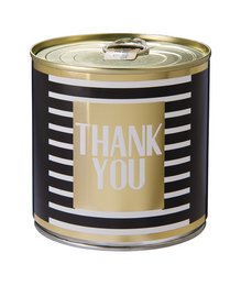 Cancake THANK YOU 342  gold Zitronenkuchen  black&white Edition