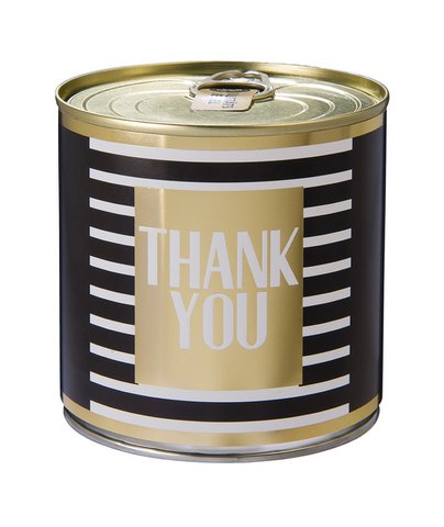 Cancake THANK YOU 342  gold Zitronenkuchen  black&white Edition
