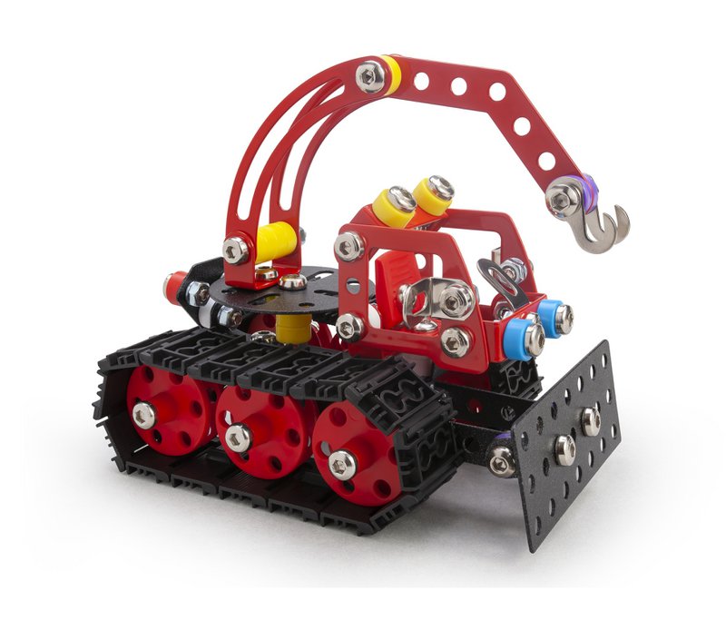 Construction set DIY crane Crawler vehicle Nordic metal