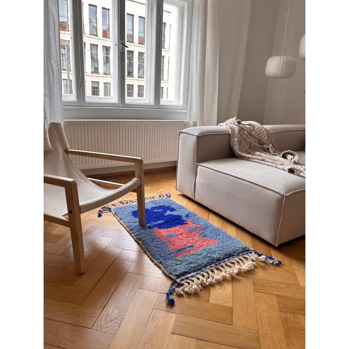 Tappeto berbero - Amani - 0,60 x 1,10 m