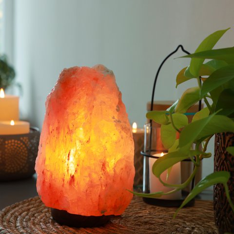 Himalayan Salt Crystal Lamp - 4 to 6 kg - Hand Carved - Gift Idea - Decorative Object