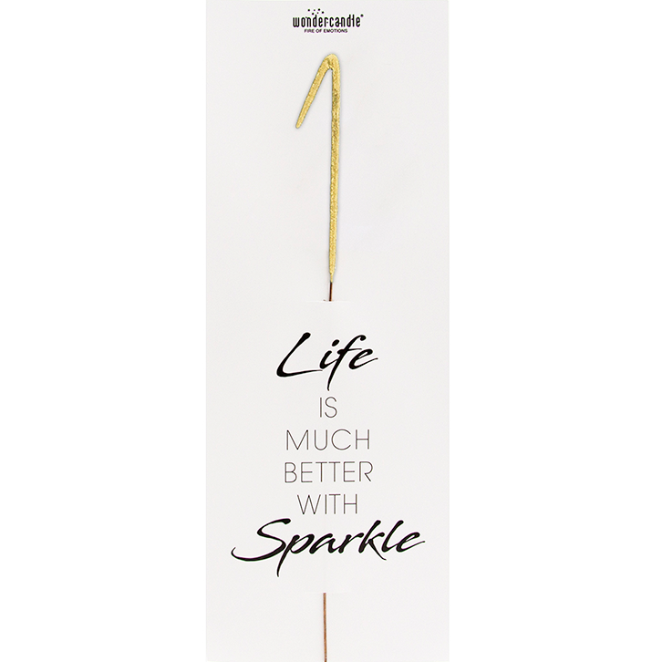 GIANT Sortiment 144 Wondercandle® Giant Life is much better with sparkle 498