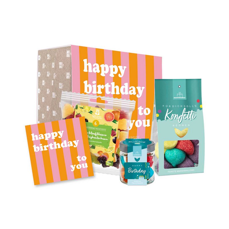 Geschenkbox Tillykke med fødselsdagen til dig