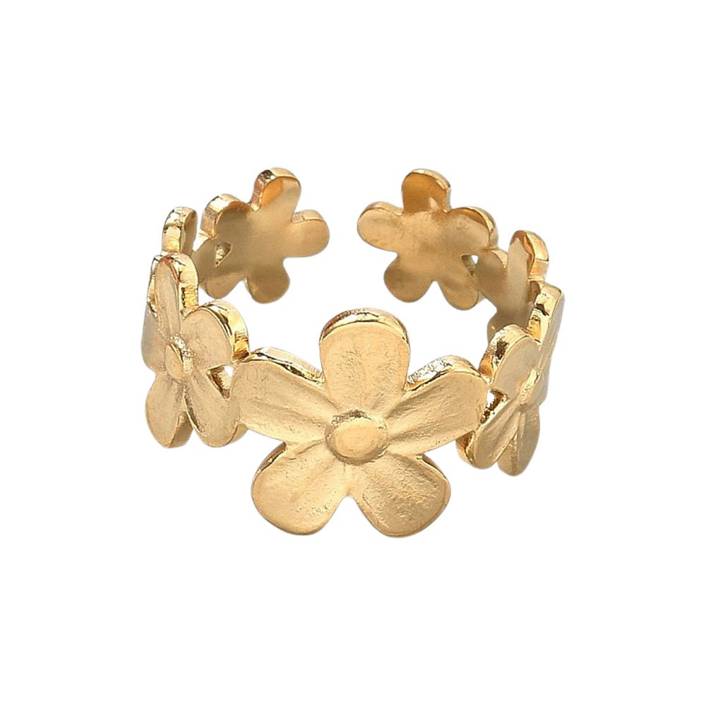 LOUIZ Ring with Flowers