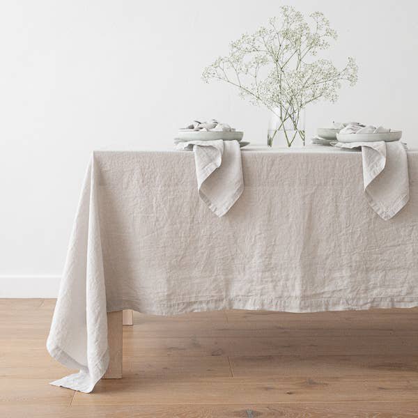 Tovaglia in lino Silver Stone Washed