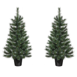 Árbol de Navidad artificial Glendon Verde