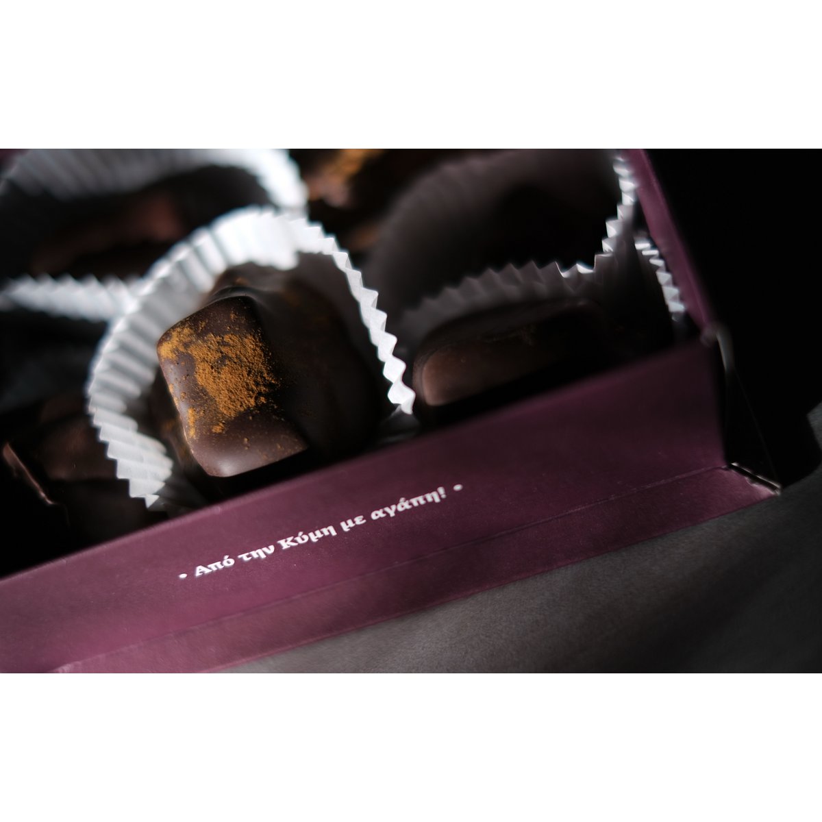 KUMILIO Premium Higos Kimi secados al sol Chocolate oscuro bañado 70% - Caja de regalo