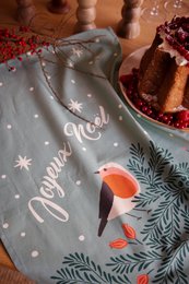 Tea Towel Nuit de Noël