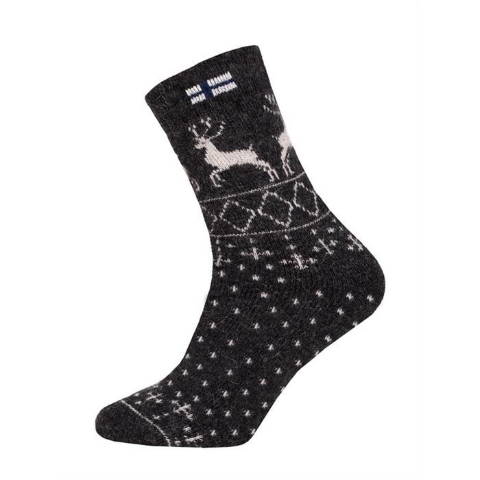 Scandinavian wool socks with 80% wool - warm, soft and cozy