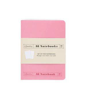 A6 -Notizbücher (2) - Rosa