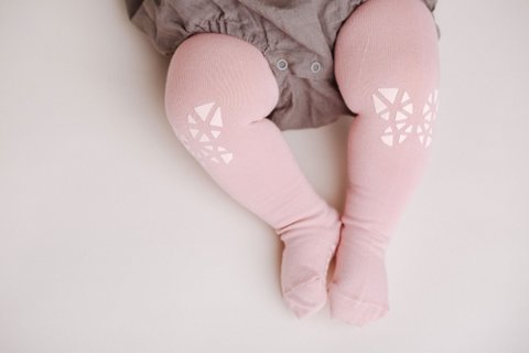 Kruippanty voor baby's "Roze vlinders"