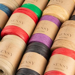 Sensy Premium 438 jardów %100 Papier Papier rafia