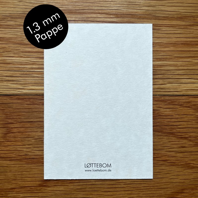 Mini-Karte - "Herz."