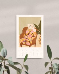 2023 Illustreret kalender af Alja Horvat - Månedskalender
