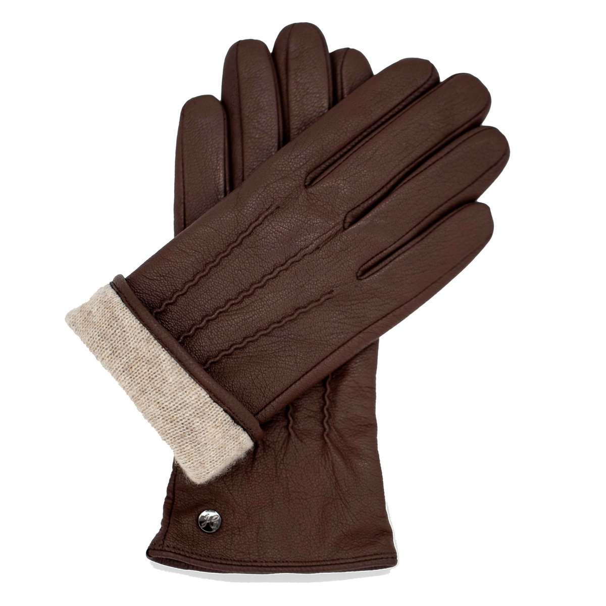 CHARLIE goatskin gloves with cashmere wool lining - touch function
