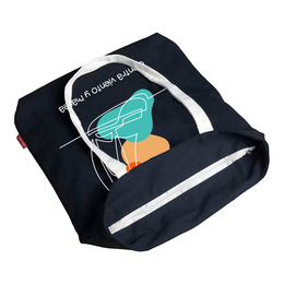 Totebags. Stor taske model "mod vind og tidevand"
