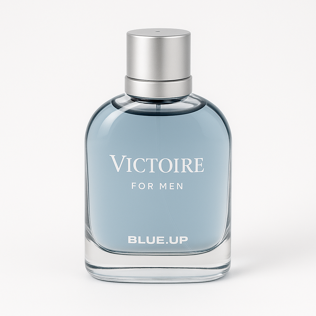 Blue-Up Victoire – Eau de parfum voor mannen | Marien houtachtig akkoord