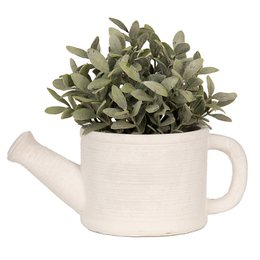 Bloempot Gieter 27x15x11 cm Grijs Steen Plantenpot