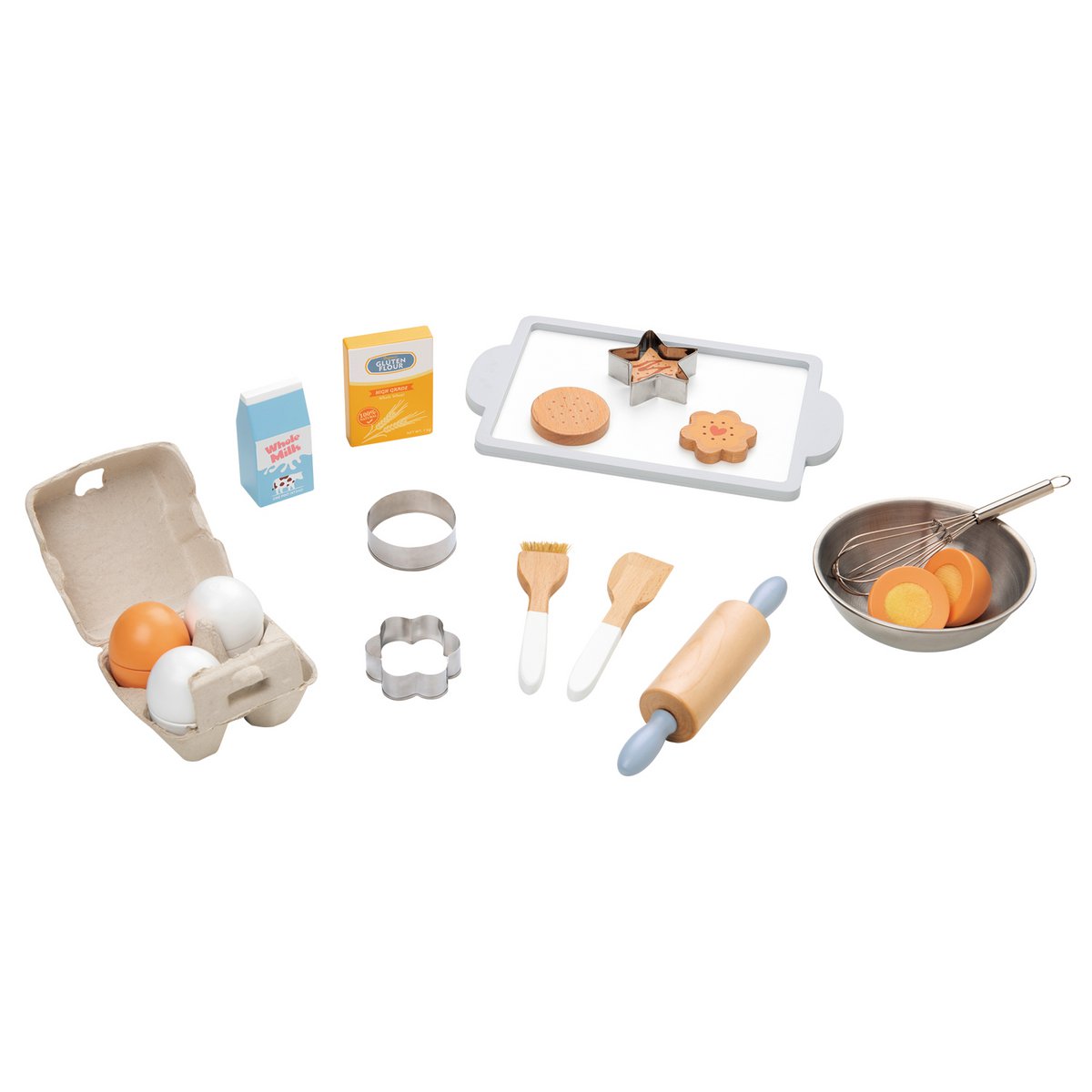 Set para hornear de madera Lelin® – 13 piezas