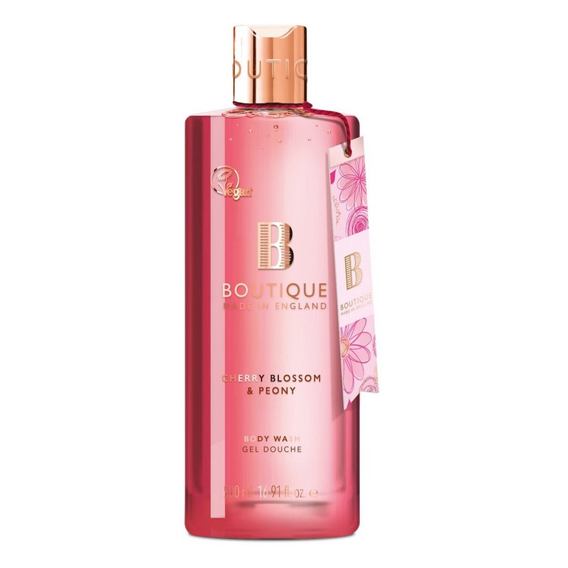 Boutique Cherry Blossom & Peony Bodywash & Shower Gel 500Ml