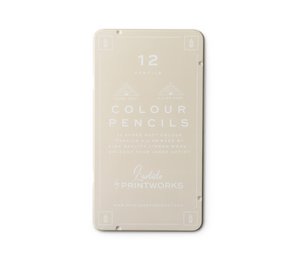 Printworks colored pencils set of 12