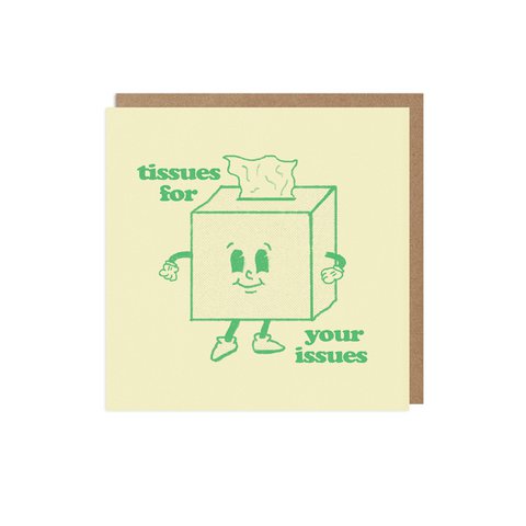Tissues Retro Get Well Card