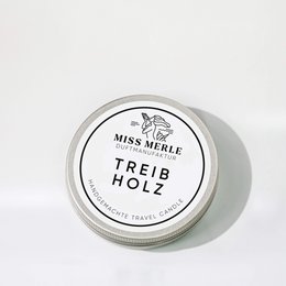 Miss Merle Travel Candle - fragrance candle for traveling, 90g