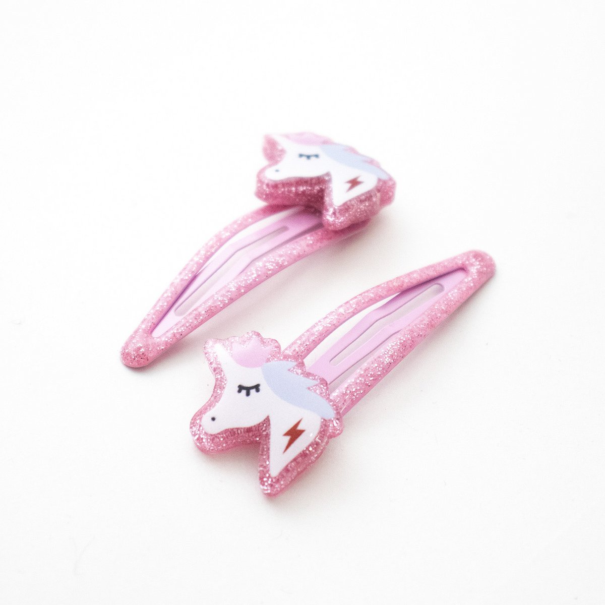 Duo Barrettes Premium Enfant - Sparkle Licornes Etincelantes