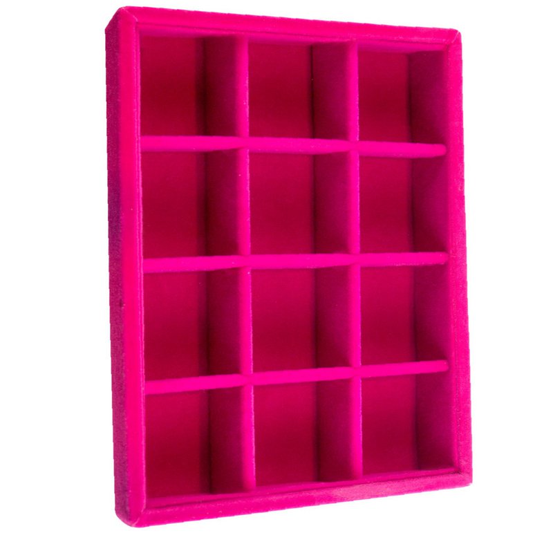 Sunsa Jewelry Box, Jewelry Storage Box, 12 Compartments Women's Jewelry Box
