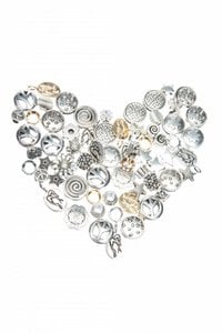 Beads, mix of 10 pairs.